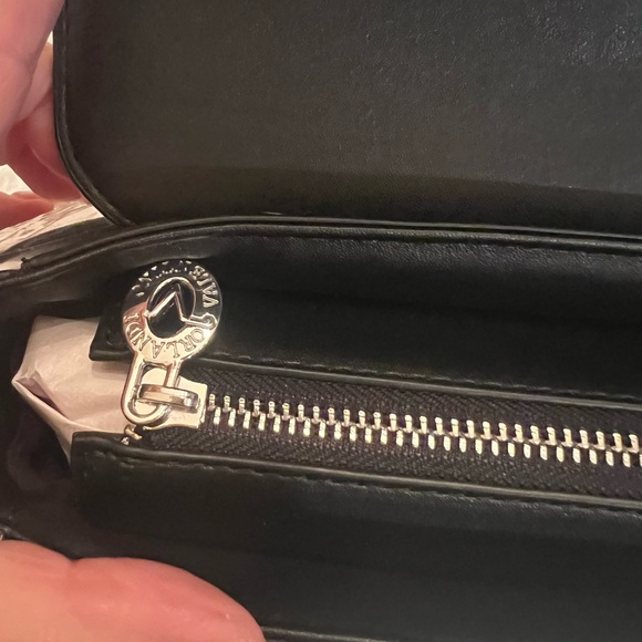 Valentino Orlandi Black Handbag with Silver Stud Accents - NWT - Picture 8 of 10